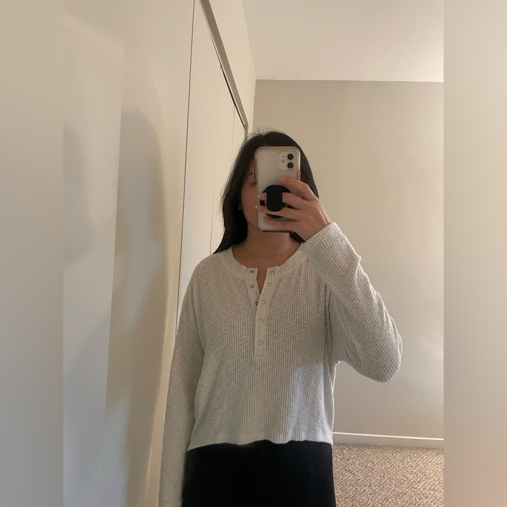 Knit Long-Sleeve Shirt
